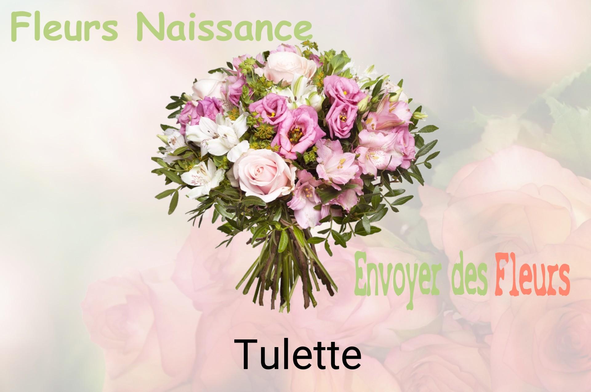 Bouquet de fleurs de naissance livré à Tulette